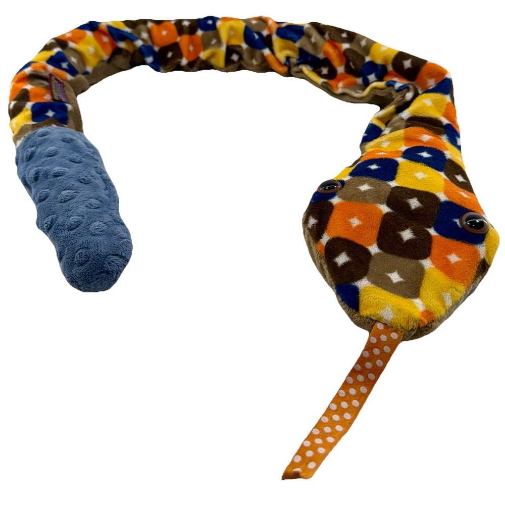 Creature Comforts Autism Sensory Snake‎ 46" Plush Weighted-Feel Toy Handmade CO